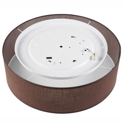 Brilagi - LED-Deckenleuchte SIRIJA LED/36W/230V d 45 cm braun