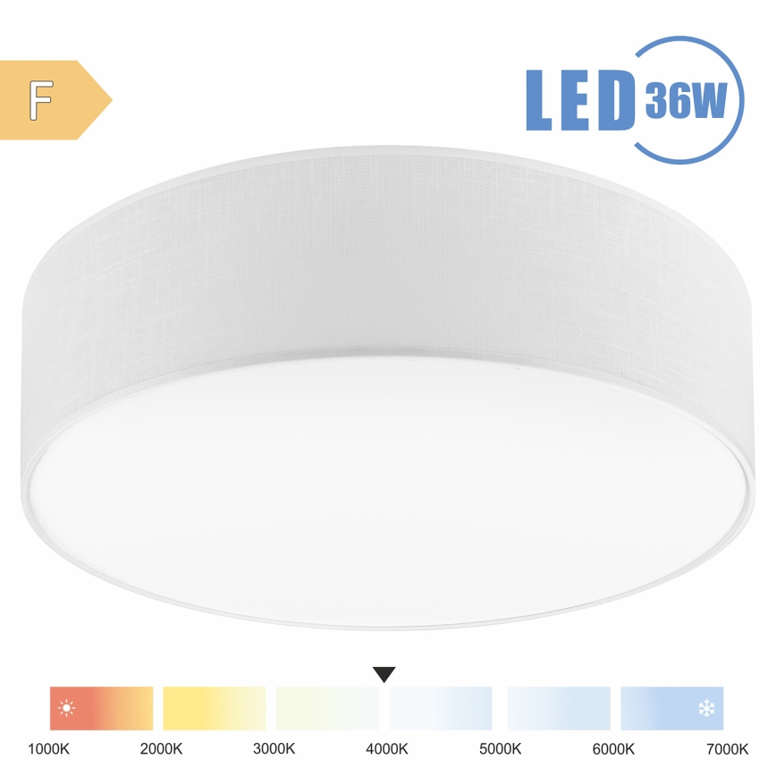 Brilagi - LED-Deckenleuchte SIRIJA LED/36W/230V d 45 cm weiß