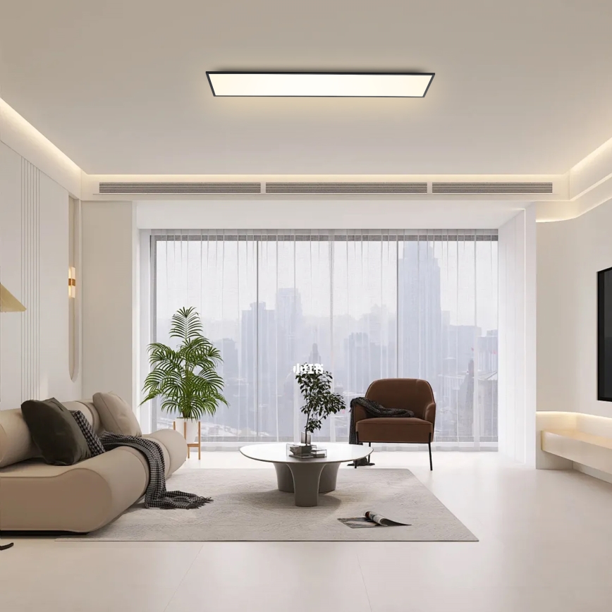 Brilagi - LED-Deckenleuchte SLIMFRAME LED/58W/230V 120x30 cm schwarz