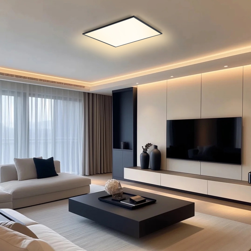 Brilagi - LED-Deckenleuchte SLIMFRAME LED/58W/230V 60x60 cm schwarz