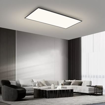 Brilagi - LED Deckenleuchte SLIMFRAME LED/80W/230V 120x60 cm 3000/4000/6000K schwarz