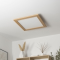 Brilagi - LED-Deckenleuchte SLIMFRAME WOOD LED/36W/230V 49,5x49,5 cm braun