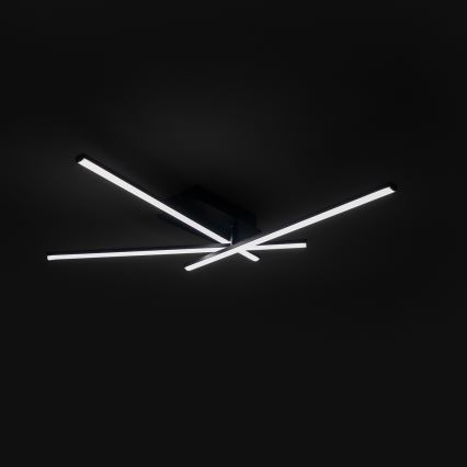 Brilagi - LED-Deckenleuchte STRIPES LED/30W/230V 51x78 cm schwarz