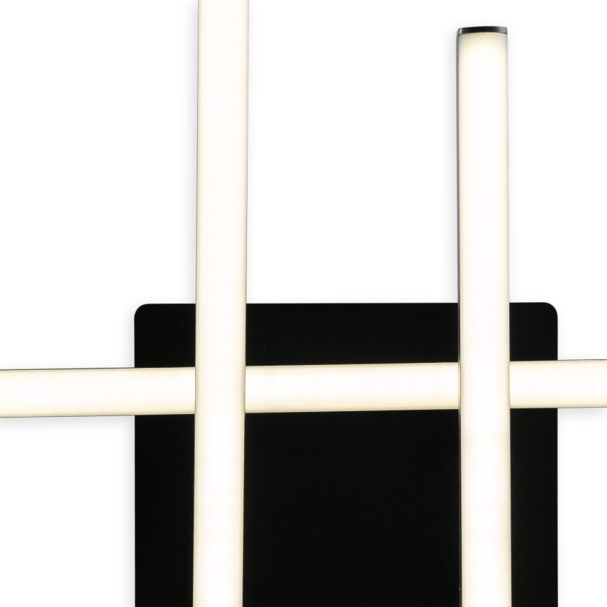 Brilagi - LED-Deckenleuchte STRIPES LED/37W/230V 68x68 cm schwarz