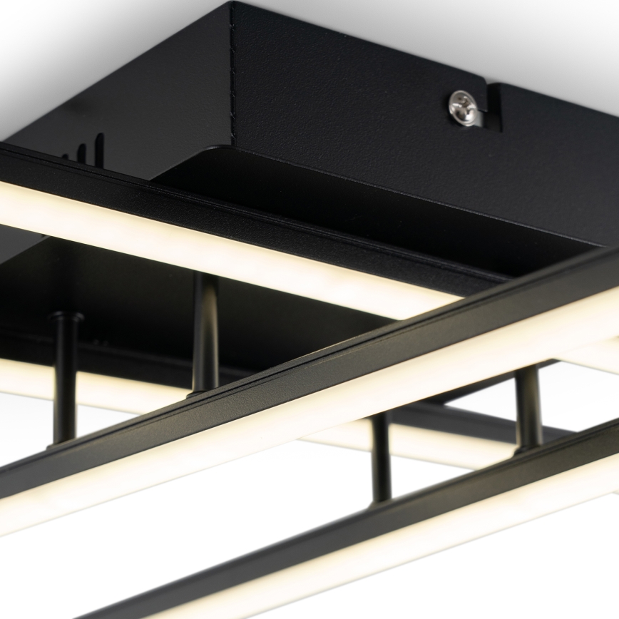 Brilagi - LED-Deckenleuchte STRIPES LED/37W/230V 68x68 cm schwarz