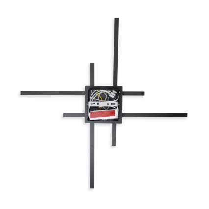 Brilagi - LED-Deckenleuchte STRIPES LED/37W/230V 68x68 cm schwarz