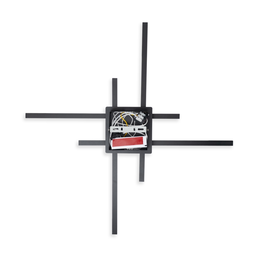 Brilagi - LED-Deckenleuchte STRIPES LED/37W/230V 68x68 cm schwarz