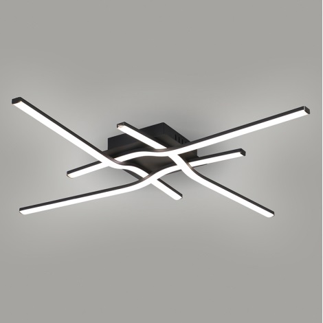 Brilagi - LED-Deckenleuchte STRIPES LED/38W/230V schwarz