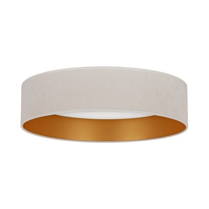 Brilagi - LED Ceiling light VELVET LED/12W/230V d. 30 cm 3000K/4000K/6400K creamy/gold