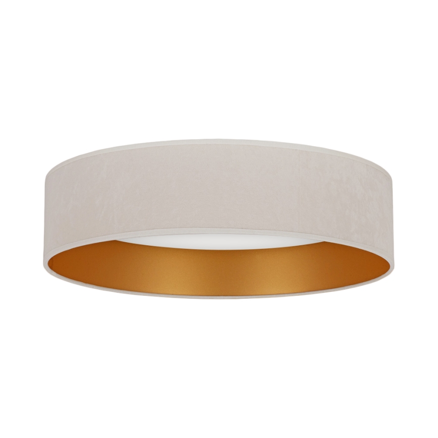 Brilagi - LED Deckenleuchte VELVET LED/24W/230V Ø 40 cm 3000/4000/6400K Creme/Gold