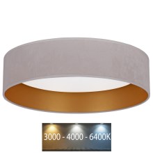 Brilagi - LED-Deckenleuchte VELVET LED/24W/230V 3000/4000/6400K cremefarben/gold