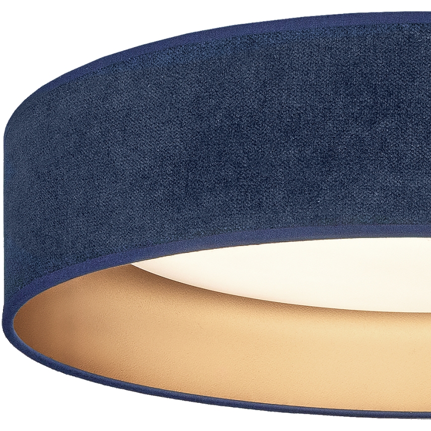 BRILAGI - LED-Deckenleuchte VELVET SIMPLE LED/24W/230V 4000K Ø 45 cm blau/gold