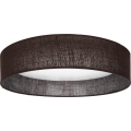 Brilagi - LED-Deckenleuchte VELVET SIMPLE LED/24W/230V 3000K Ø 45 cm braun