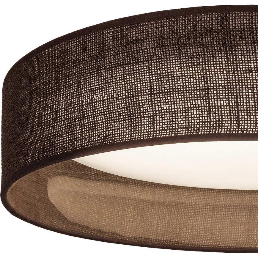 BRILAGI - LED-Deckenleuchte VELVET SIMPLE LED/24W/230V 3000K Ø 45 cm braun