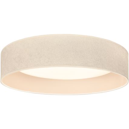BRILAGI - LED-Deckenleuchte VELVET SIMPLE LED/24 W/230 V/3000 K Ø 45 cm cremefarben