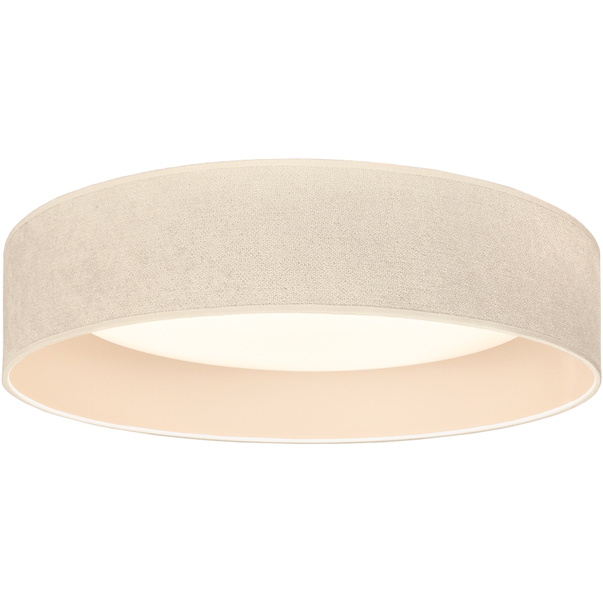 BRILAGI - LED-Deckenleuchte VELVET SIMPLE LED/24 W/230 V/3000 K Ø 45 cm cremefarben
