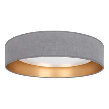 Brilagi - LED-Deckenleuchte VELVET SIMPLE LED/24W/230V 3000K Ø 45 cm Grau/Gold