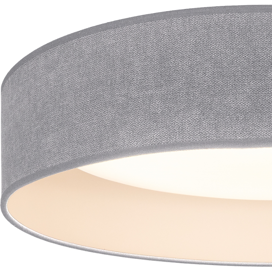 BRILAGI - LED-Deckenleuchte VELVET SIMPLE LED/24W/230V 3000K Ø 45 cm grau