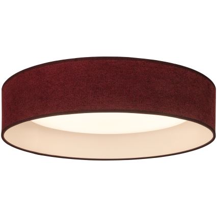 BRILAGI - LED-Deckenleuchte VELVET SIMPLE LED/24W/230V 3000K Ø 45 cm weinrot