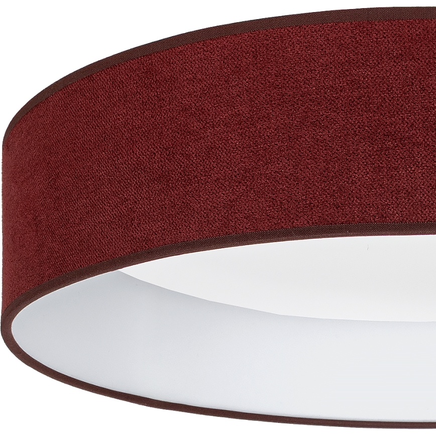 BRILAGI - LED-Deckenleuchte VELVET SIMPLE LED/24W/230V 3000K Ø 45 cm weinrot