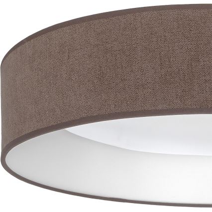 Brilagi - LED-Deckenleuchte VELVET SIMPLE LED/24W/230V 4000K Ø 45 cm braun