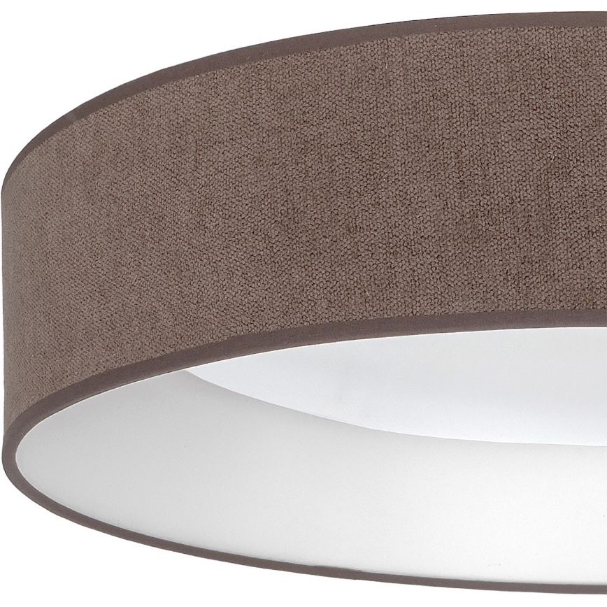 Brilagi - LED-Deckenleuchte VELVET SIMPLE LED/24W/230V 4000K Ø 45 cm braun