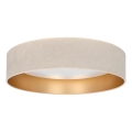 Brilagi - LED-Deckenleuchte VELVET SIMPLE LED/24W/230V 4000K Ø 45 cm creme/gold