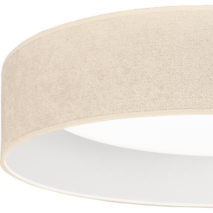 BRILAGI - LED-Deckenleuchte VELVET SIMPLE LED/24 W/230 V, 4000 K, Ø 45 cm, cremefarben