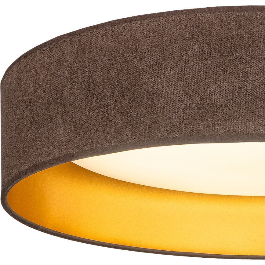 BRILAGI - LED-Deckenleuchte VELVET SIMPLE LED/36W/230V 3000K Ø 55 cm braun/gold