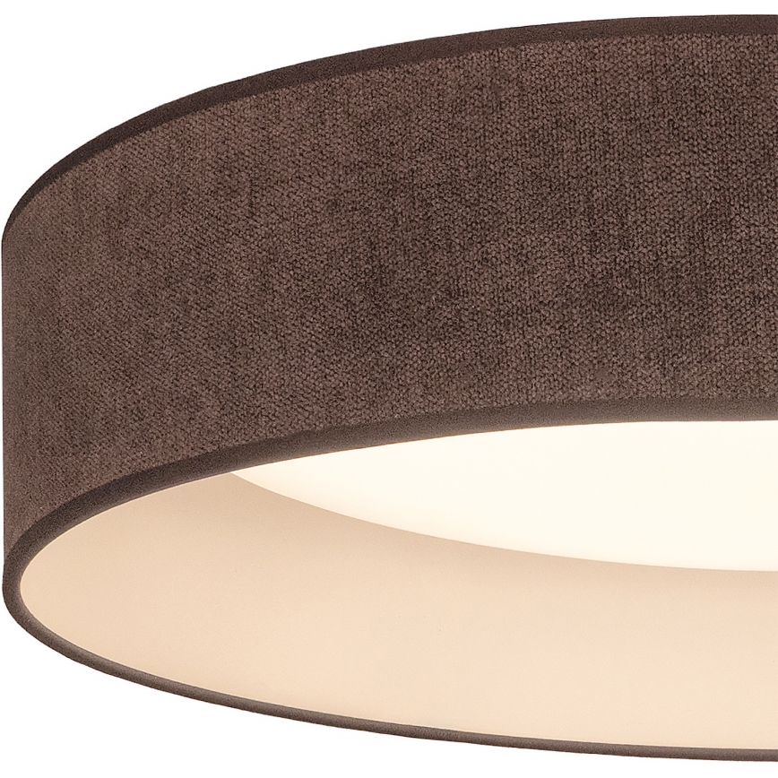 BRILAGI - LED-Deckenleuchte VELVET SIMPLE LED/36W/230V 3000K Ø 55 cm braun