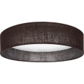 Brilagi - LED-Deckenleuchte VELVET SIMPLE LED/36W/230V 3000K Ø 55 cm braun