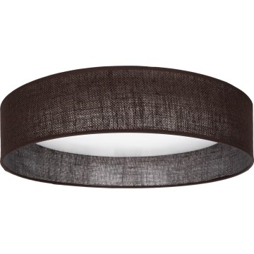Brilagi - LED-Deckenleuchte VELVET SIMPLE LED/36W/230V 3000K Ø 55 cm braun