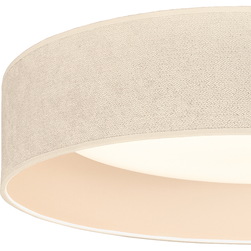 Brilagi - LED-Deckenleuchte VELVET SIMPLE LED/36W/230V 3000K Ø 55 cm cremefarben