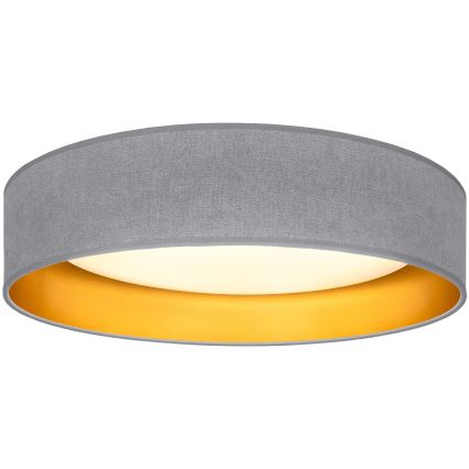 Brilagi - LED-Deckenleuchte VELVET SIMPLE LED/36W/230V 3000K Ø 55 cm grau/gold