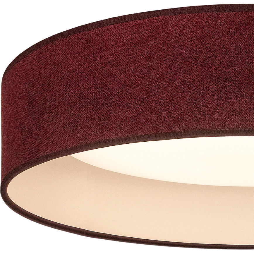 BRILAGI - LED-Deckenleuchte VELVET SIMPLE LED/36W/230V 3000K Ø 55 cm weinrot