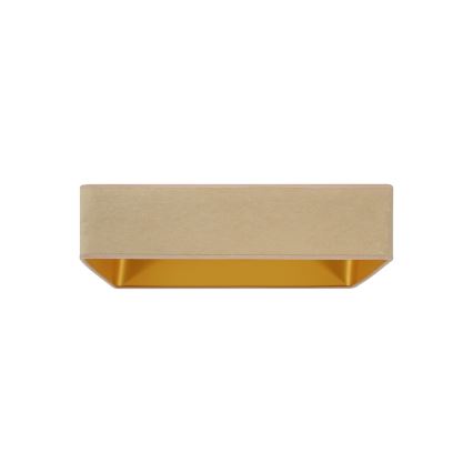 Brilagi - LED-Deckenleuchte VELVET SQUARE LED/24W/230V beige