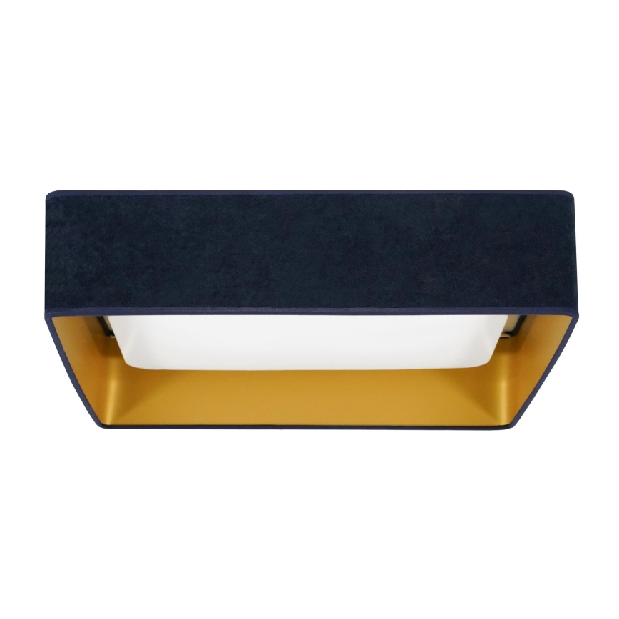Brilagi - LED-Deckenleuchte VELVET SQUARE LED/24W/230V dunkelblau