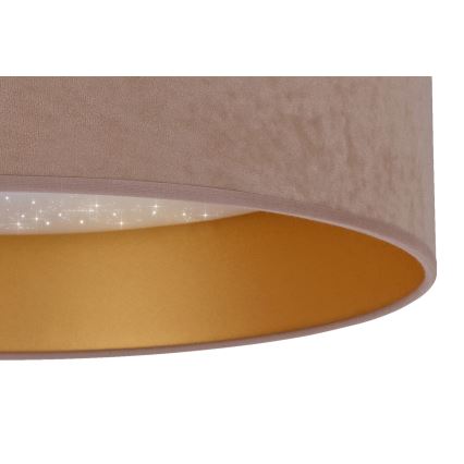 Brilagi - LED-Deckenleuchte VELVET STAR LED/24W/230V d. 40 cm 3000K/4000K/6400K beige/gold