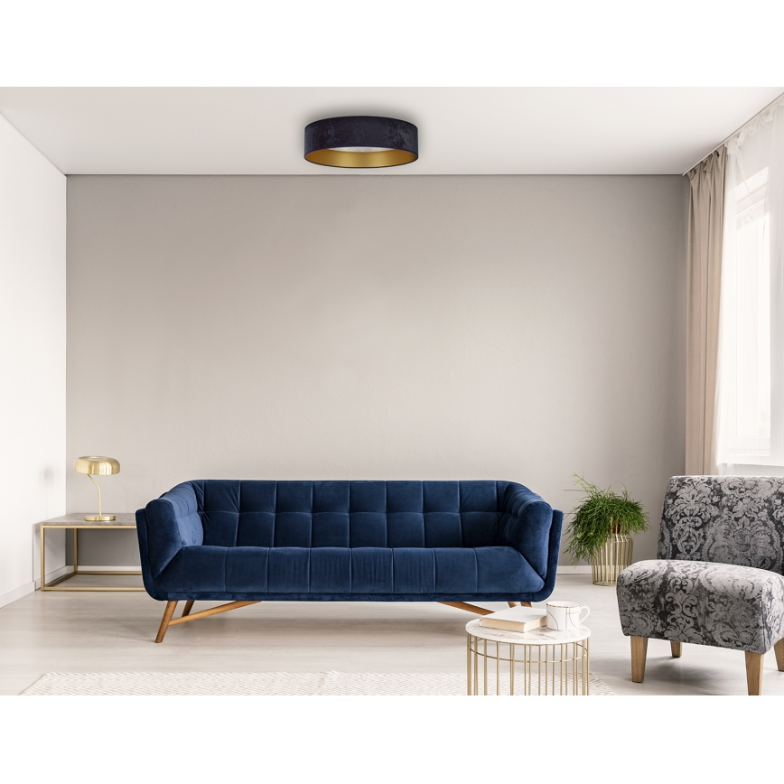 Brilagi - LED-Deckenleuchte VELVET STAR LED/24W/230V d. 40 cm 3000K/4000K/6400K blau/gold