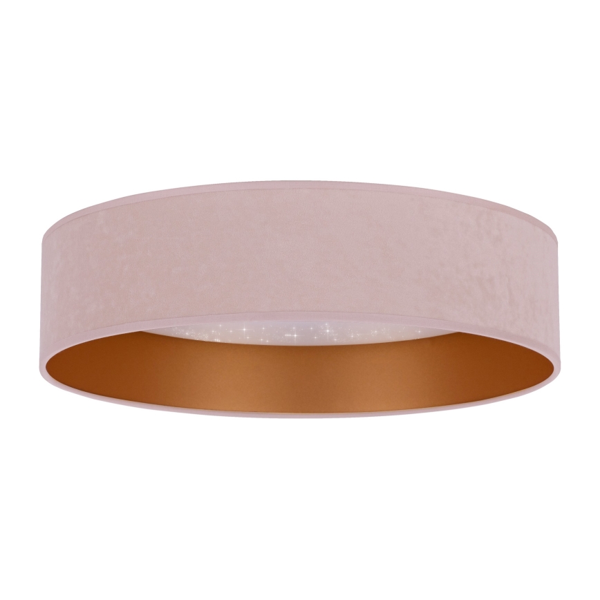 Brilagi - LED-Deckenleuchte VELVET STAR LED/24W/230V d. 40 cm 3000K/4000K/6400K rosa/gold