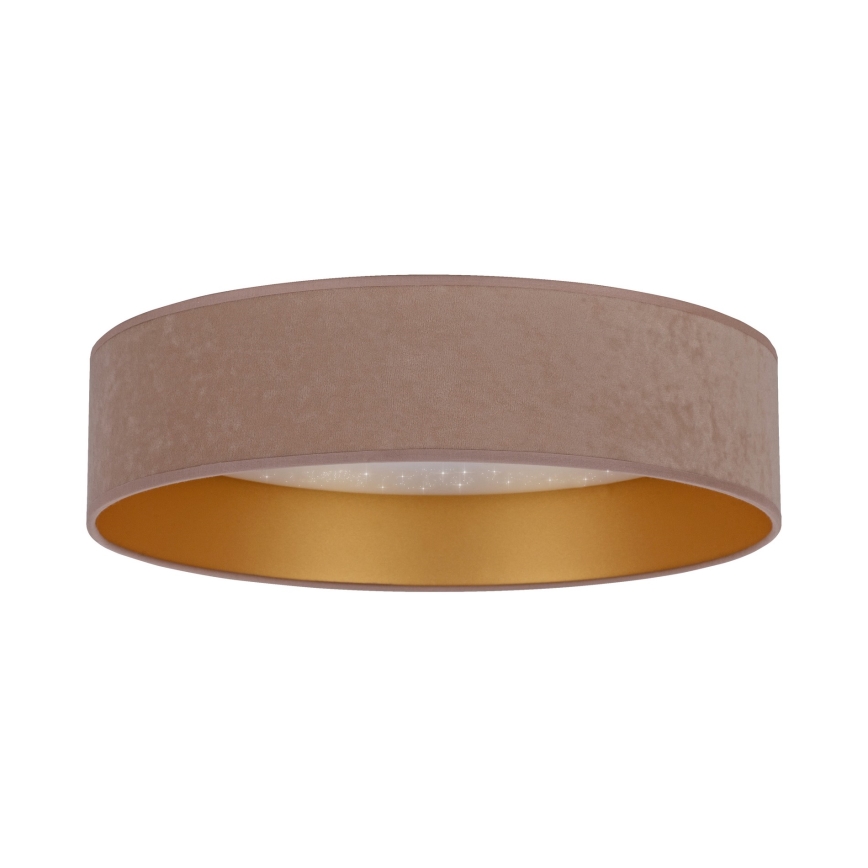 Brilagi - LED-Deckenleuchte VELVET STAR LED/36W/230V d. 55 cm 3000K/4000K/6400K beige/gold