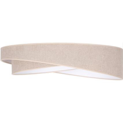 BRILAGI - LED Deckenleuchte VELVET TWIST LED/24W/230V 4000K Ø 55 cm beige