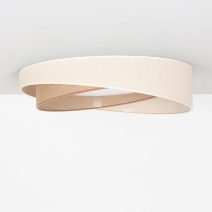 BRILAGI - LED Deckenleuchte VELVET TWIST LED/24W/230V 4000K Ø 55 cm creme/beige