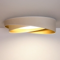 BRILAGI - LED Deckenleuchte VELVET TWIST LED/24W/230V 4000K Ø 55 cm weiß/gold
