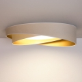 BRILAGI - LED Deckenleuchte VELVET TWIST LED/24W/230V 4000K Ø 55 cm weiß/gold