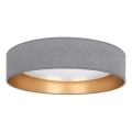 Brilagi - LED-Deckenleuchte VELVET VARI LED/24W/230V 3000/4000/6500K Ø 45 cm grau/gold