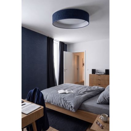 Brilagi - LED-Deckenleuchte VELVET VARI LED/24W/230V 3000/4000/6500K Ø 45 cm blau