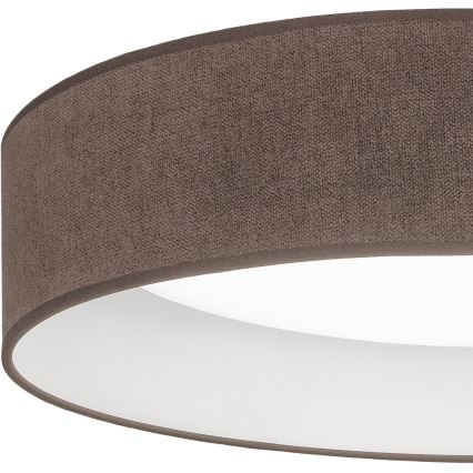 BRILAGI - LED-Deckenleuchte VELVET VARI LED/24W/230V 3000/4000/6500K Ø 45 cm Braun