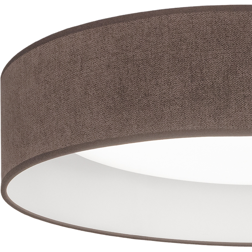 BRILAGI - LED-Deckenleuchte VELVET VARI LED/24W/230V 3000/4000/6500K Ø 45 cm Braun