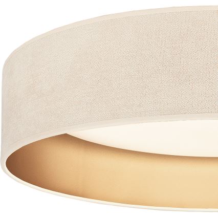 Brilagi - LED-Deckenleuchte VELVET VARI LED/24W/230V 3000/4000/6500K Ø 45 cm creme/gold